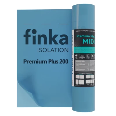 Пароизоляционная пленка Finka Premium Plus 200 MIDI (75 м²)
